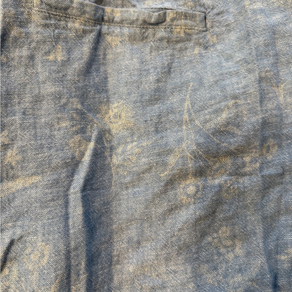 Old Navy Light Blue Casual Shorts and floral summer design drawstring shorts - Picture 4 of 5